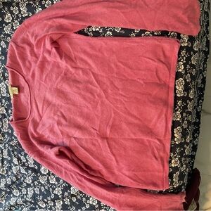 Pink Long Sleeve Sweater